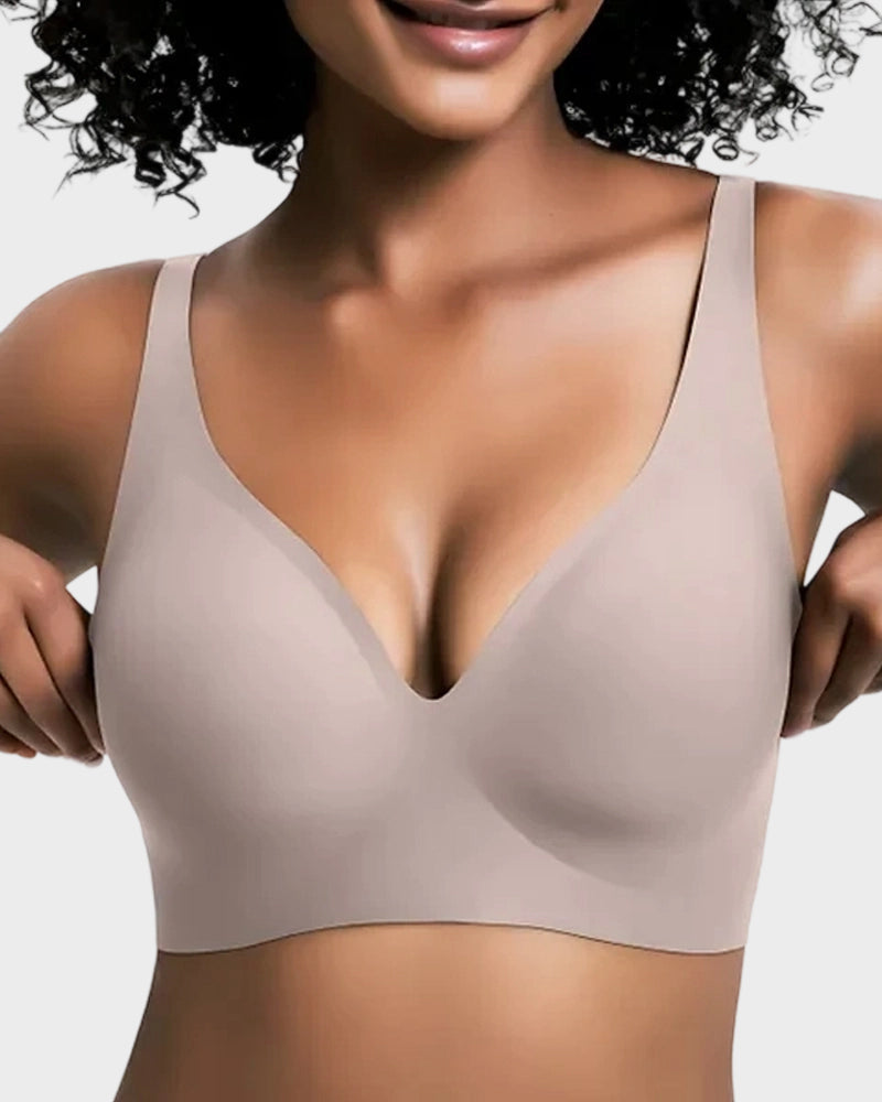 Deep V Seamless Bra