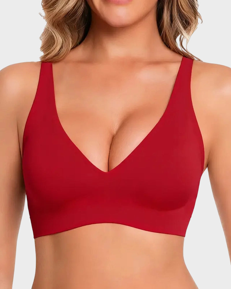 Deep V Seamless Bra
