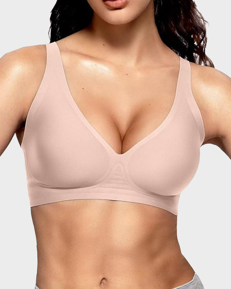 Deep V Seamless Bra